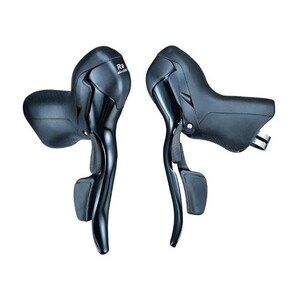 Microshift Drop Bar Shifter - R8 SB-R482 - 2x8 Speed - Pair (Shimano Road)