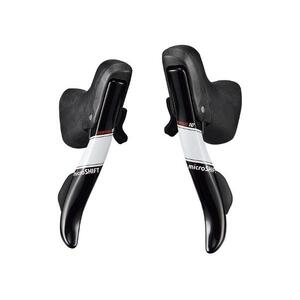 Microshift Drop Bar Shifter - CENTOS - 2x10 Speed - Internal Cable - Pair (Shimano Tiagra 4700)