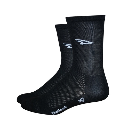 Defeet Aireator Hi-Top black D-Logo Black Size Medium