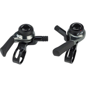 Microshift Thumb Shifter - SL-M11 - 2/3 x 11 Speed - Pair (Shimano Mountain)
