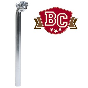 Alloy Seat Pillar - 30.2x400mm Micro-Adjust - Silver