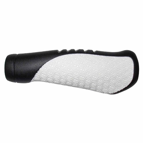 SRAM COMFORT GRIPS 133MM BLACK/WHITE (Pair)
