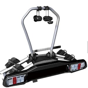 STOWAWAY Car Rack Bike Carrier - Tow Ball Mount - 2 Bikes - Folding Design