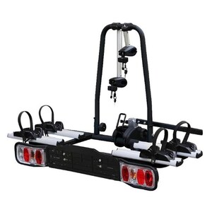 STOWAWAY E BIKE CAR RACK - TOW BALL - 2 BIKE - WITH LIGHTS