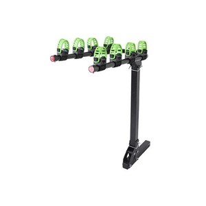 STOWAWAY CAR RACK BIKE CARRIER - HITCH MOUNT - 4 BIKES - FOLDING DESIGN - MAX 45KG