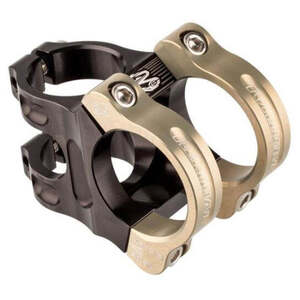 Renthal Apex Stem - Black - Gold - 35mm - 33mm x 6 Degree - 1 1-8th Inch