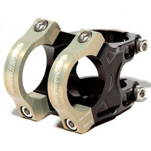 Renthal Apex Stem - Black - Gold - 35mm - 40mm x 6 Degree - 1 1-8th Inch