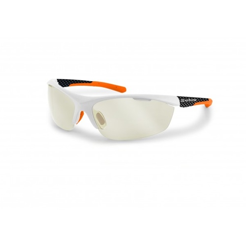 Selev SPORTS CYCLING SUNGLASSES WHITE/CARBON/ORANGE