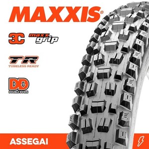Maxxis Tyre Assegai 29 X 2.60 3C Grips Dd Tr Fold 120X2Tpi
