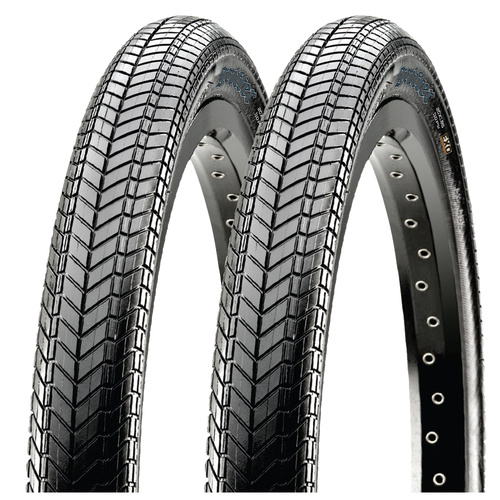 2 x Maxxis Grifter 20 X 1.85 Folding 120 Tpi Exo Protection Tyre (Pair)