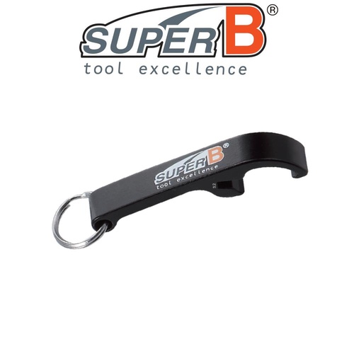 Super B Bike Bicycle Spoke Wrench Bottle Opener Key Ring