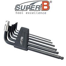 SuperB 2-8mm Hex Key Wrench Set
