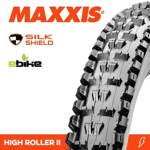 Maxxis Tyre High Roller Ii 27.5 X 2.40 Silkshield E-Bike Fold 60Tpi E-50