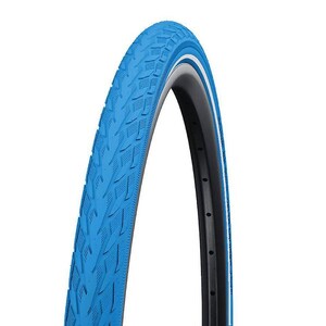 Schwalbe Delta Cruiser Plus Blue 700 x 35C Puncture Guard Reflective E-25