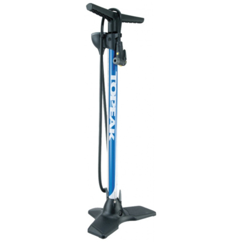 Topeak JoeBlow Race 200 PSI Bike Bicycle Floor Pump Blue