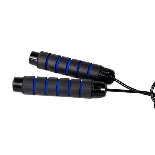 Topko Heavy Weighted Skipping Jump Rope Blue / Black