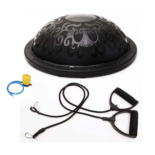 Topko Yoga Half Ball Pilates Balance Trainer Gym Training Exercise Fitness w/Pump