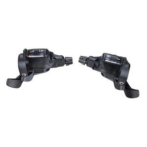 Microshift Thumb Tap Shifter - TS38 - 3x7 Speed - Pair (Shimano Mountain)