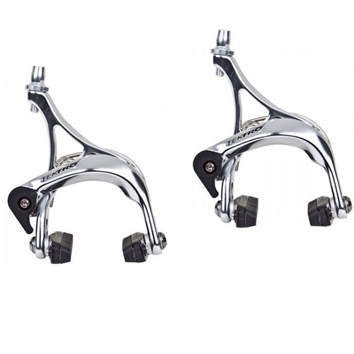 Tektro Tk-R540 Short Reach Road Bike Dual Pivot Brake Calipers F&R Set Silver