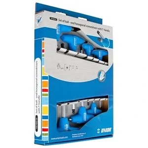 Unior T-Handle Ball End Hex Key Box Set - 7 Piece