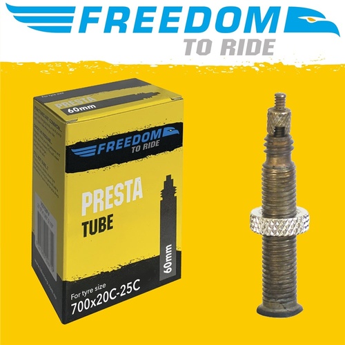 10 X Freedom 700 X 20/25C 60Mm Presta Valve Road Bike Tube 