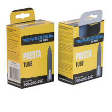 Freedom 700 X 18/25C 60Mm Presta Threadless Road Bike Tube