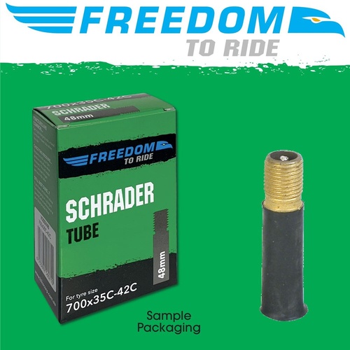 Freedom 26 X1.9/2.125 Schrader Valve Mtb Bike Tube 48Mm Valve