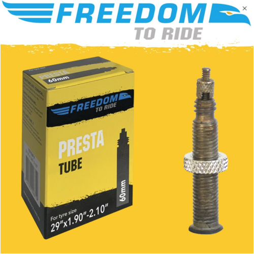 Freedom - 29 X 1.9/2.125 60Mm Presta Valve Mtb Bike Tube