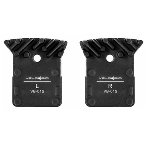 Velobici Disc Brake Pad Pair Cool Tech - 4 Piston Shimano - Semi Metallic - VB-01S