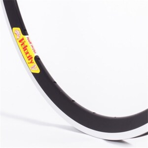 VELOCITY DEEP V RIM BLACK 700C MACHINED SIDEWALL 36-HOLE