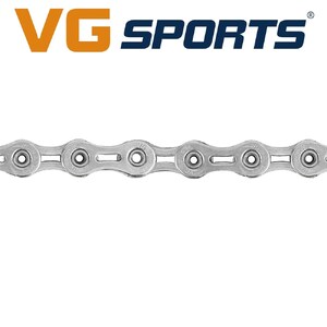 VG Series 12 Speed MTB Road Bike Chain - 1/2" x 11/128" Silver Sram and Shimano Compatible