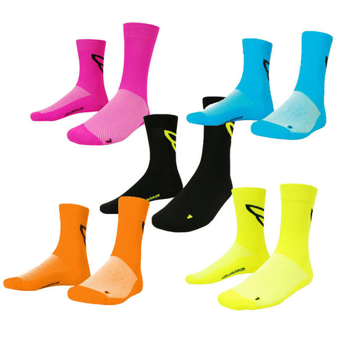 Volta Neon Tall High Cycling Socks