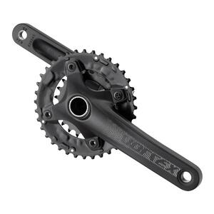 Prowheel MTB Crankset - VORTEX-501 - 175mm Length - Inc BSA 73mm BB - Non Boost - 2x 38-24T 10s - 24mm Axle - Black