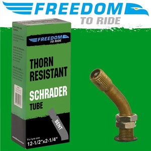 Tube - Thorn Resistant Schrader Bent 12-1/2"x2-1/4" (20)