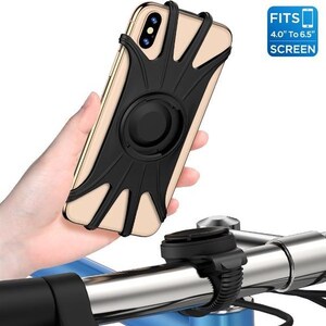 VUP BIKE MOUNT PHONE HOLDER - UNIVERSAL (4 - 6.5 INCH PHONES) DETACHABLE