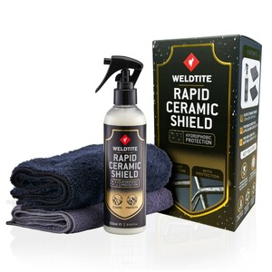 Weldtite Rapid Ceramic Shield Kit 250ml inc Cloths