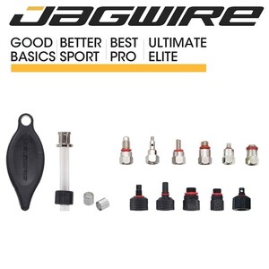 Elite Jagwire Bleed Kit Replacement Fittings Mineral Shimano Tektro Magura