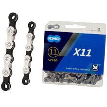 KMC X11 11 Speed 118L Bicycle Chain Silver