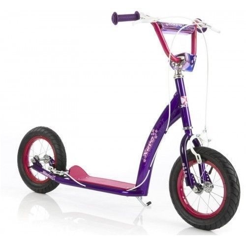 EurotrikeXero 12" Pneumatic Tyre Bmx Scooter Purple