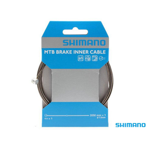 Shimano BRAKE CABLE - MTB 1.6x2050mm STAINLESS (unpack)