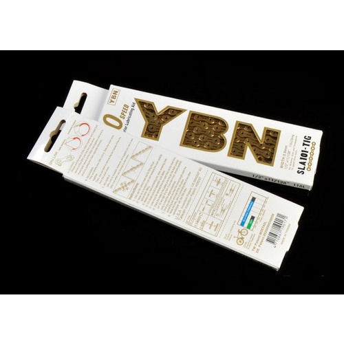 YBN Chain - 10 SPEED BICYCLE SLA101 10SP 116L TI GOLD