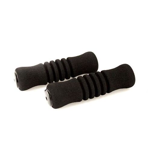 GRIPS Clarks 130mm Foam Black w/ 2 end plugs MTB Hybrid