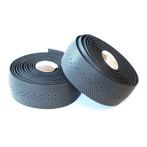 Velo WRAP Microfibre Bartape pin hole texture PU shockProof Elastic and Non-slip black Road